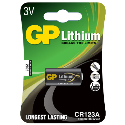 Gp CR123A 3V Fotoğraf Makinası Pili Gp CR123A 3V Fotoğraf Makinası Pili